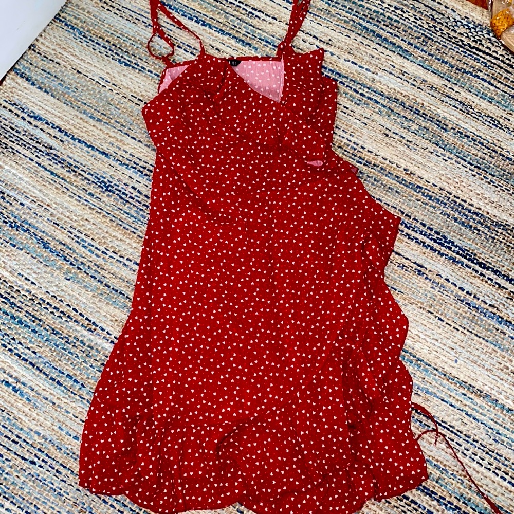 Red dress